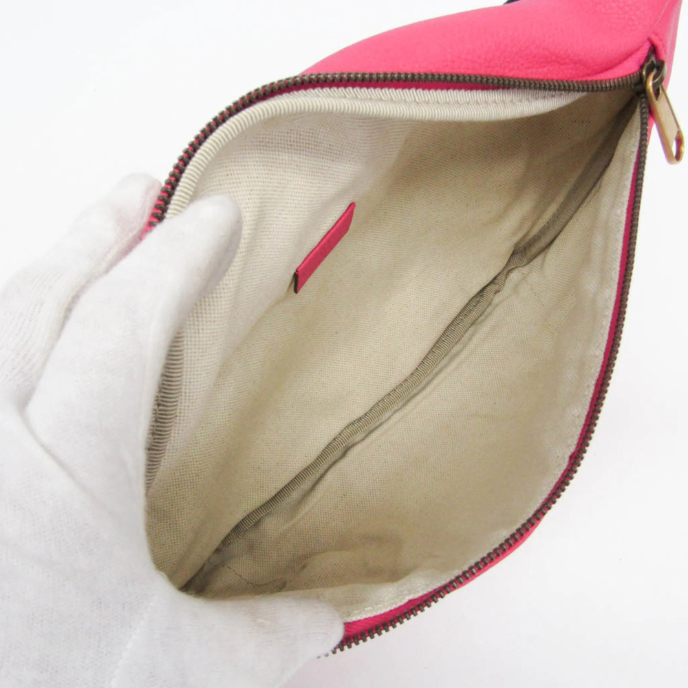 GUCCI Pink Leather Fanny Pack - Picture 3 of 15